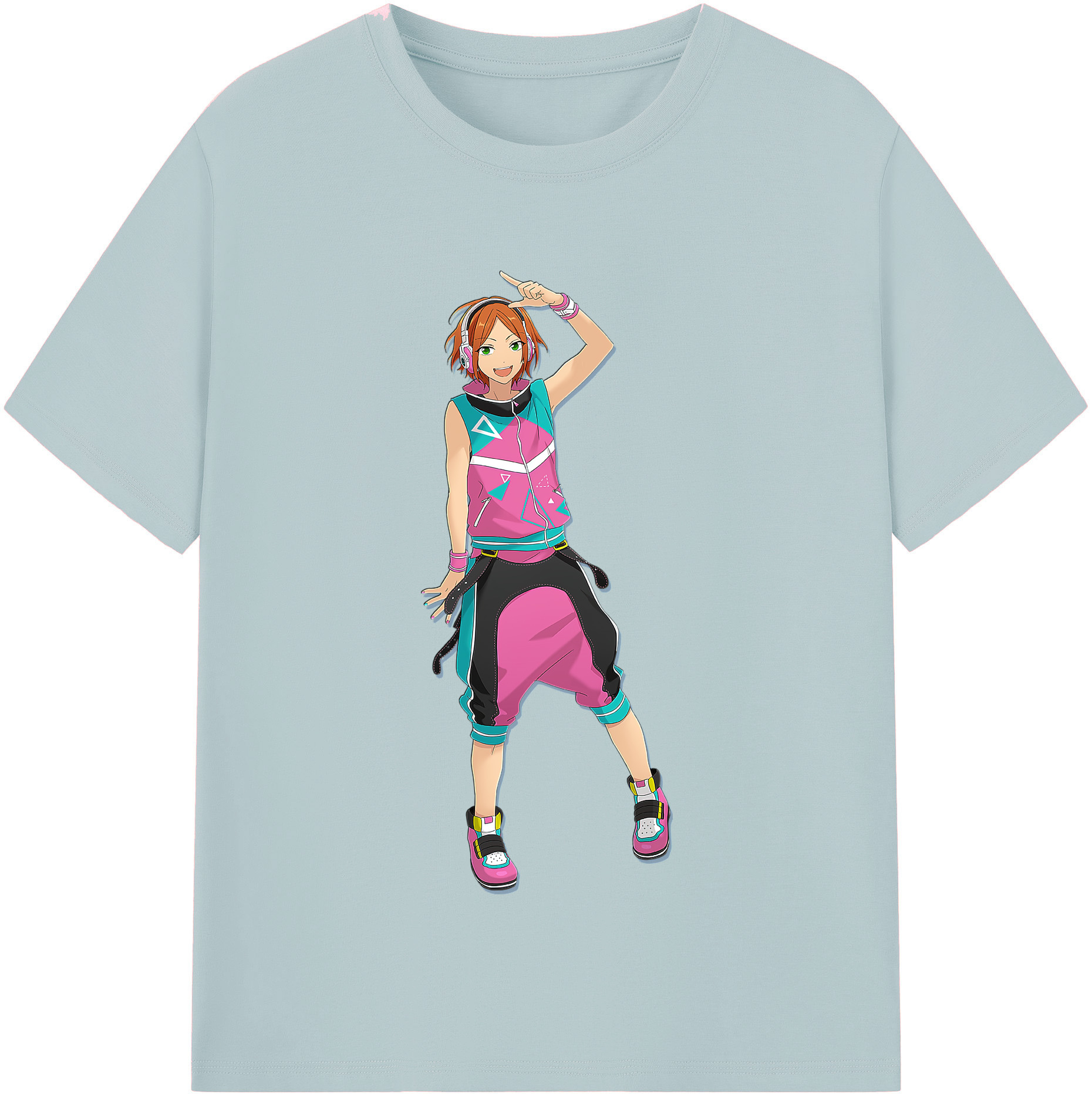 （画像用） あんさんぶるスターズ! Ensemble Stars 綿100％半袖Tシャツ（フロントプリント）